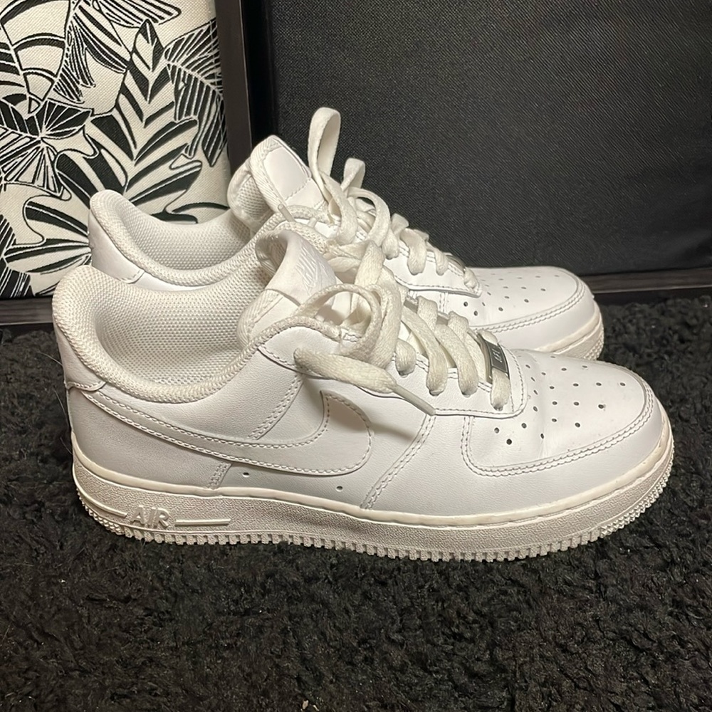 COPY - All white Nike Air Force 1’s